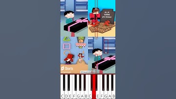 Squid Game Trap COMPLETE EDITION | Squid game 3 ‬(@tieanimation) - Octave Piano Tutorial