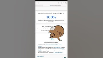 You got caught by Turnitin...
