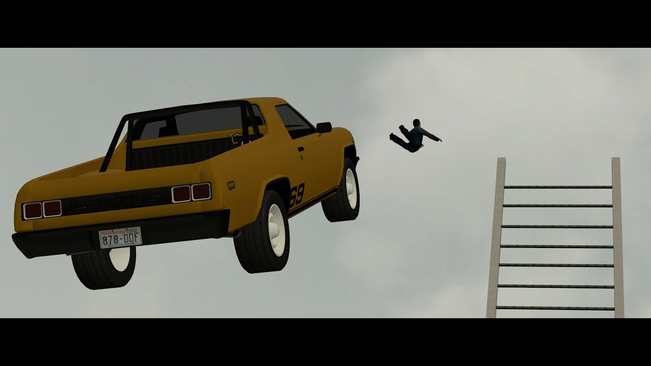 Flatout Stunt (High Jump) in Garry's mod