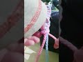 membuat makrame knots blue & pink