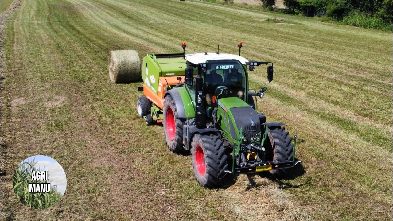 FENDT 514 VARIO & WOLAGRI COLUMBIA R12 2000 EVO | IMBALLATURA FIENO