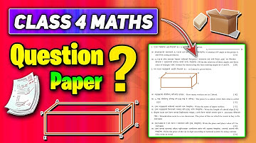Class 4 Maths Question Paper 2082? || Class 4 Model Question Maths ||