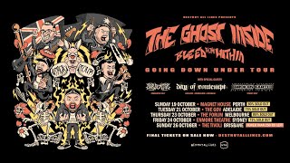 The Ghost Inside | Going Down Under Tour | Australia 2025