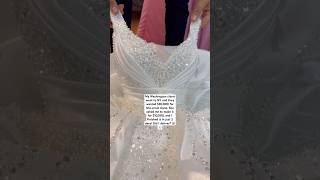 I saved her from this $30,000 NY prom dress! 😱 #promdress #prom2026 #shorts