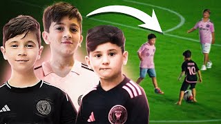 MESSI' SONS BLOW UP INTER MIAMI! 😱 A NEW FOOTBALL STARS at MIAMI - Thiago Mateo and Ciro