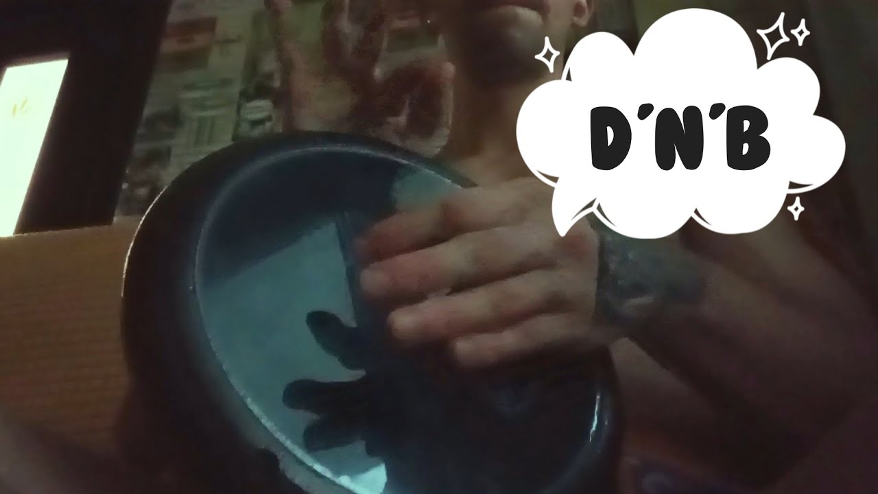 Drum and Bass D'n'B beat for darbuka with split finger 