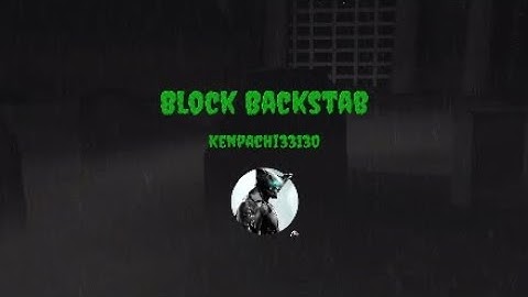 Elden ring PVP Block Backstab(FS destroyed all good mechanics)