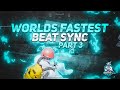 Worlds fastest beat sync part 3  best pubg 8d audio beat sync montage  get low x animals 