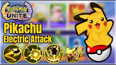 Pikachu Electic Attack | Pokemon Unite Gameplay  #mccz #pokemonunite #mlbb #pokemon #pikachu #mccz71