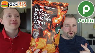 Publix NEW Hot & Spicy Chicken Wing Chips Review by PapiEats 794 views 12 days ago 2 minutes, 3 seconds