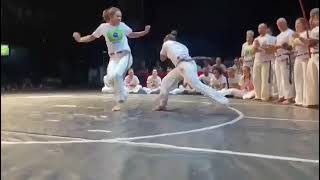 JOGOS MUNDIAS 2023 Capoeira Abadá Abelhinha  & Gabi