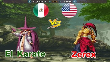 SNK vs. Capcom - SVC Chaos Super Plus - El_Karate vs Zerex FT5
