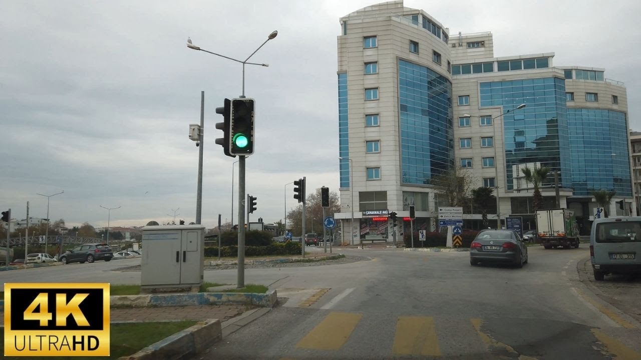 Çanakkale Şehir Merkezi  |  4K  |  60fps |  Driving Tour |  2025