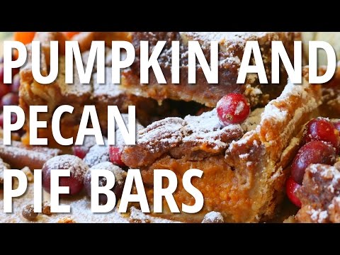 Pumpkin Pecan Pie Bars