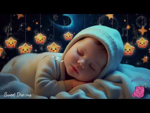 Sleep Instantly in 3 Minutes 🌙 Mozart & Brahms Baby Lullabies | Beat Insomnia with Soothing Music