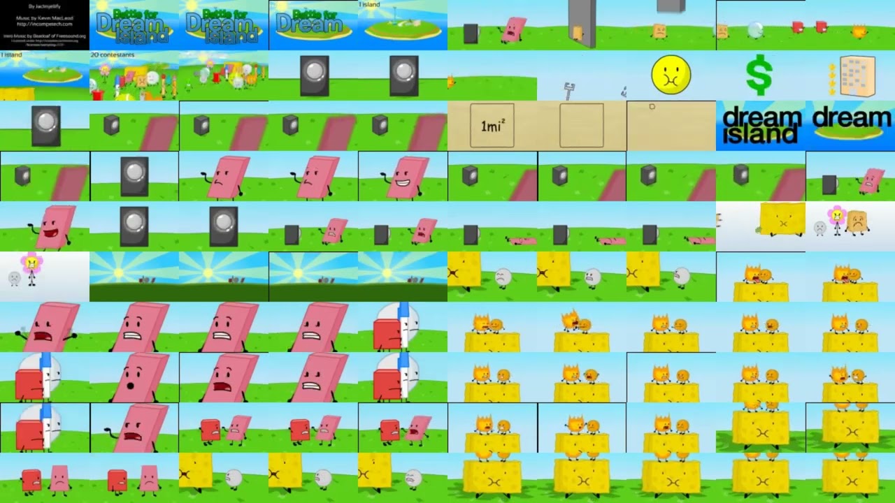 BFDI 1A but it duplicates every second