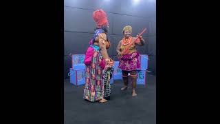 Ngepu Moves During Photoshoot With Opobo And Kalabari Iria Costume