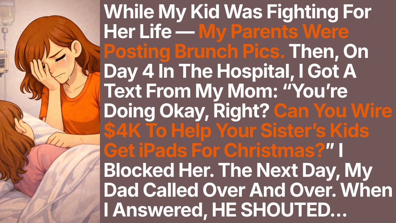 While My Kid Was Fighting For Her Life — My Parents Were Posting Brunch Pics. Then, On Day 4...
