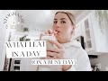 WHAT I EAT IN A DAY (WHEN I&#39;M STRESSED) | VLOGMAS PT. 07