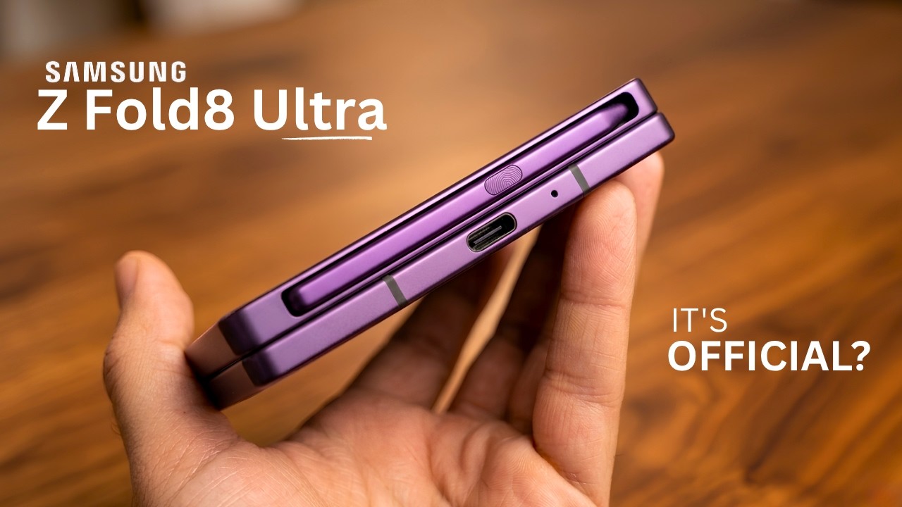 Samsung Galaxy Z Fold 8 Ultra - Samsung Just Changed Foldables