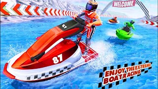 Boat Racing 3D [ Jet ski Drive ] Water Simulator 2021 🔥🔥🚀 water jet ski boat racing 3d game screenshot 4