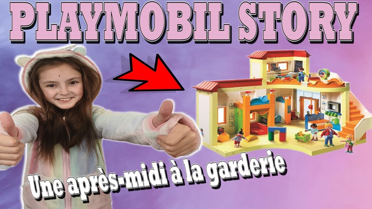 garderie transportable playmobil