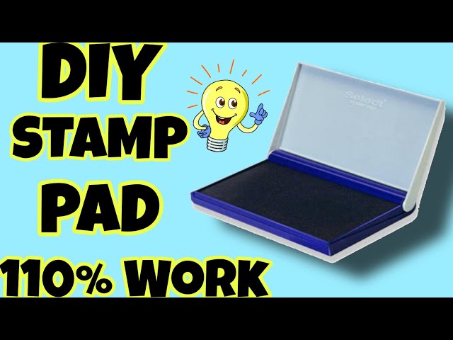 Ink Pad: Choose from 15 Colors  Diy stamp pad, Stamp pad ink, Ink pad