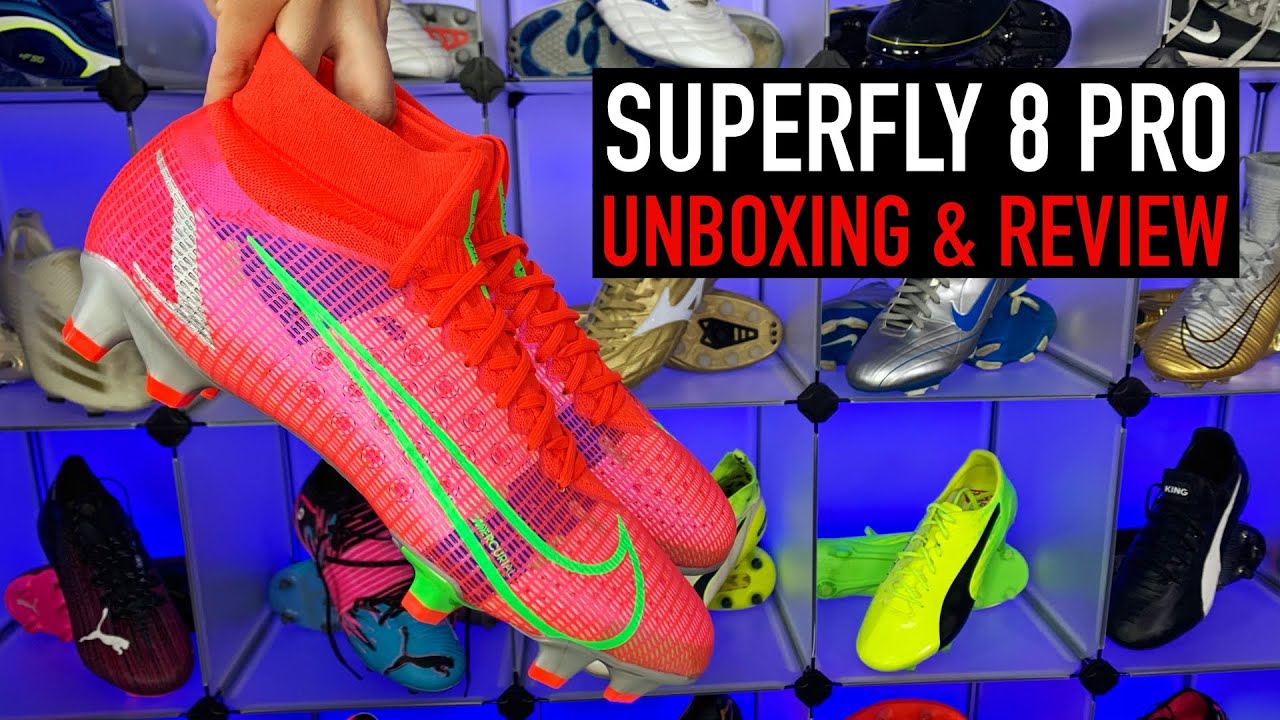 NIKE MERCURIAL SUPERFLY 8 PRO | UNBOXING \u0026 REVIEW - YouTube