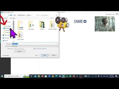 HOW TO CONVERT MICROSOFT PUBLISHER INTO PDF