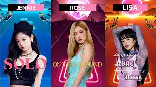 Jennie SOLO,Rose ON THE GROUND,Lisa MONEY TILES HOP screenshot 3