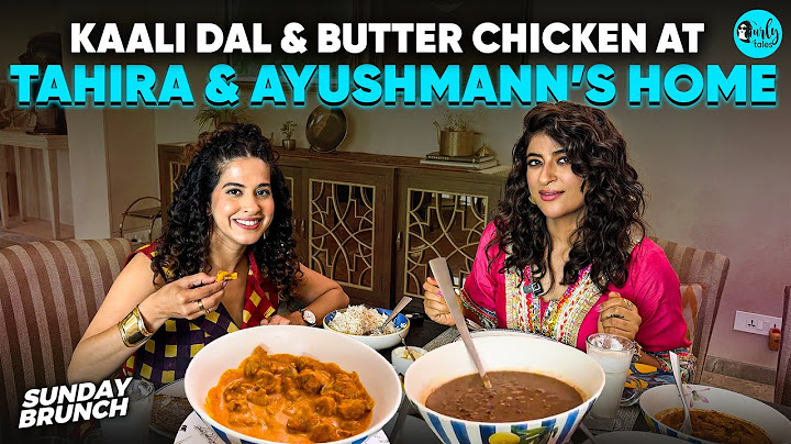 Authentic Punjabi Sunday Brunch At Tahira Kashyap's Home In Andheri | Ep 143 | Curly Tales