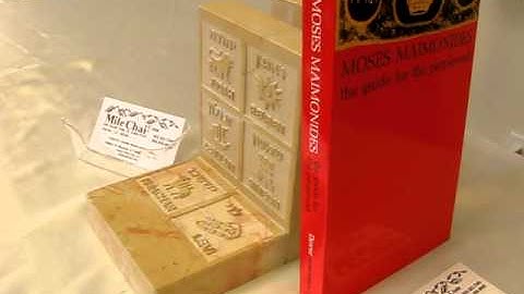 Moses Maimonides - The guide for the perplexed
