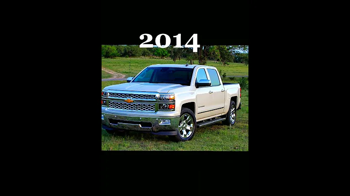 Evolution Of Chevrolet Silverado (1998-2024)#evolution #Chevrolet #silverado #shorts #2023 #2024