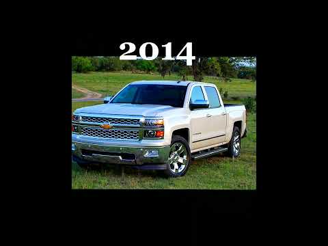 Evolution Of Chevrolet Silverado (1998-2024)#evolution #Chevrolet #silverado #shorts #2023 #2024