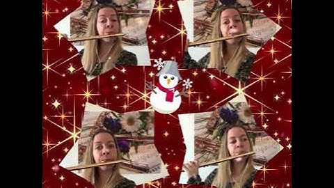 Frosty the Snowman for flute quartet