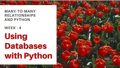 many to many relationship and pyhton #solutionbank