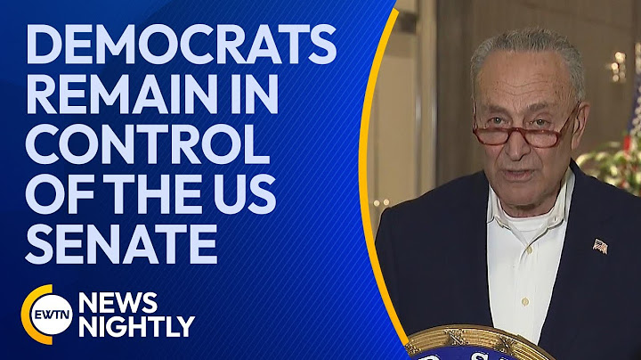 Democrats Remain in Control of the US Senate, US House Still Up for Grabs | EWTN News Nightly