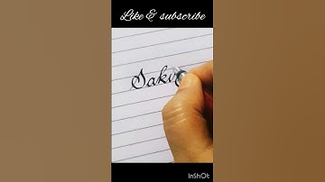 "Sakir" requested name #youtubeshort #trendingshorts #handwriting