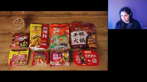 Реакция на видео ОСТРАЯ vs ОСТРЕЕ vs САМАЯ ОСТРАЯ ЛАПША БЫСТРОГО ПРИГОТОВЛЕНИЯ