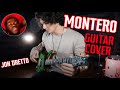 Lil nas x  montero call me by your name guitar cover full  jon dretto