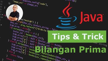 Java Tips & Trick - Algoritma Bilangan Prima
