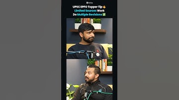 UPSC EPFO EO AO Topper Reveals Limited Sources + Multiple Revisions Strategy for Easy Score