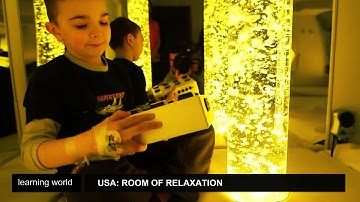 USA: Hospital multisensory room helps kids to cope with disease  (Learning World: S5E25, 2/3)