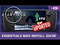 UPDATED - Starfield Steam Deck Essentials Mod Install Guide - all mods