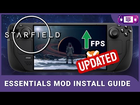 UPDATED - Starfield Steam Deck Essentials Mod Install Guide - all mods