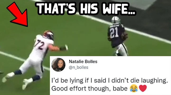 Garett Bolles Wife ROASTED Him For Diving on Interception Return