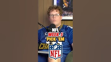 Predicting EVERY Week 5 NFL Game🔥🏈 #nflshorts