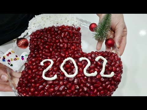 🎅ŞAXTA BABA,🎄2022🎄ci-ildə ayağın düşərli olsun.🔴Let's celebrate the New Year with Santa's leg salad.