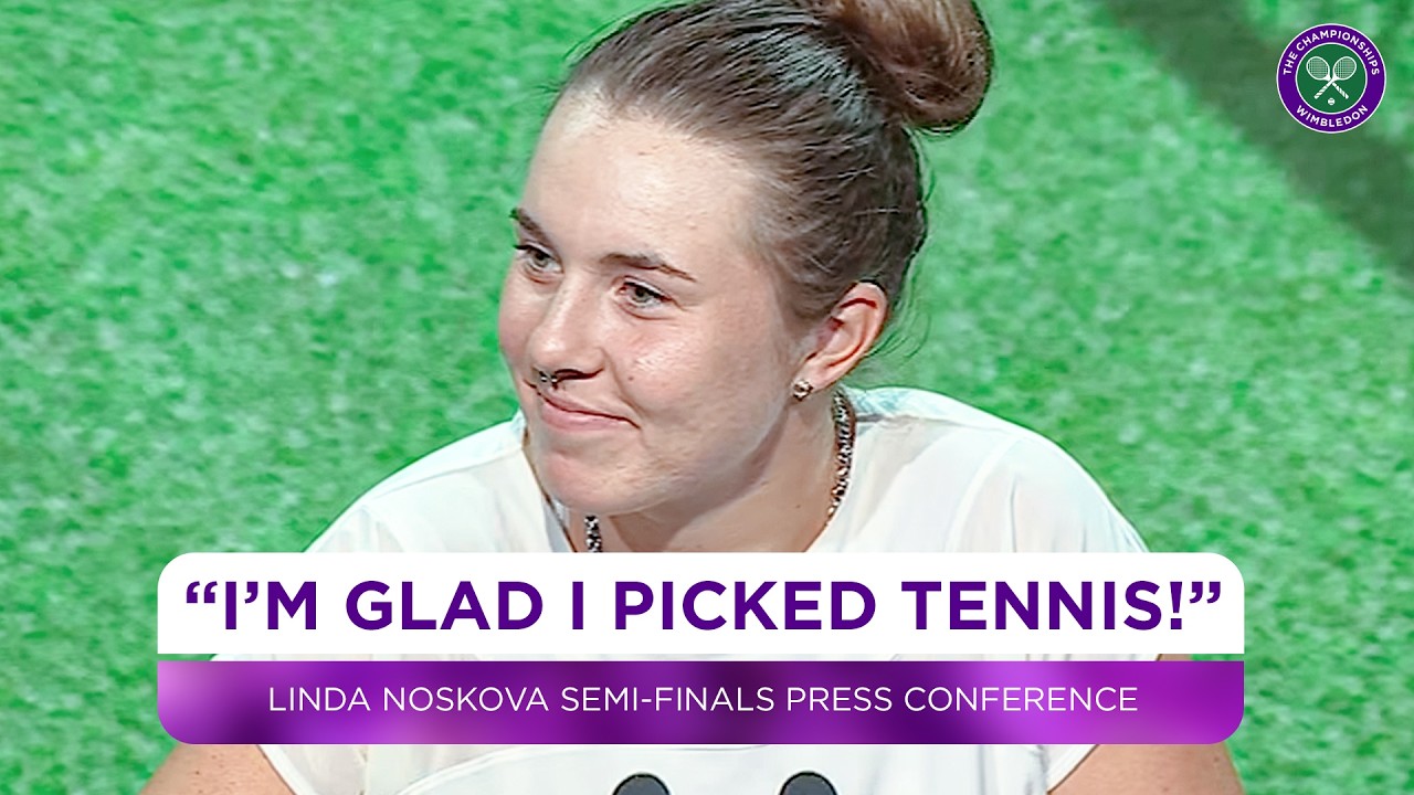 Linda Noskova on her fantastic Semi-Final win | Press Conference | Wimbledon 2026