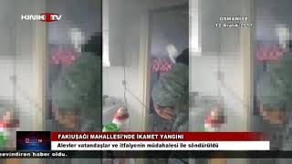 Fakıuşağı Mahallesinde Ikamet Yangını